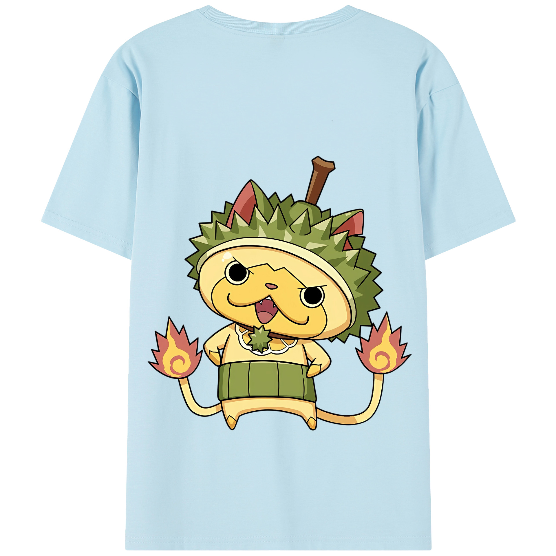 （画像用） 妖怪ウォッチ Yo-kai Watch 綿100％半袖Tシャツ（背面プリント）